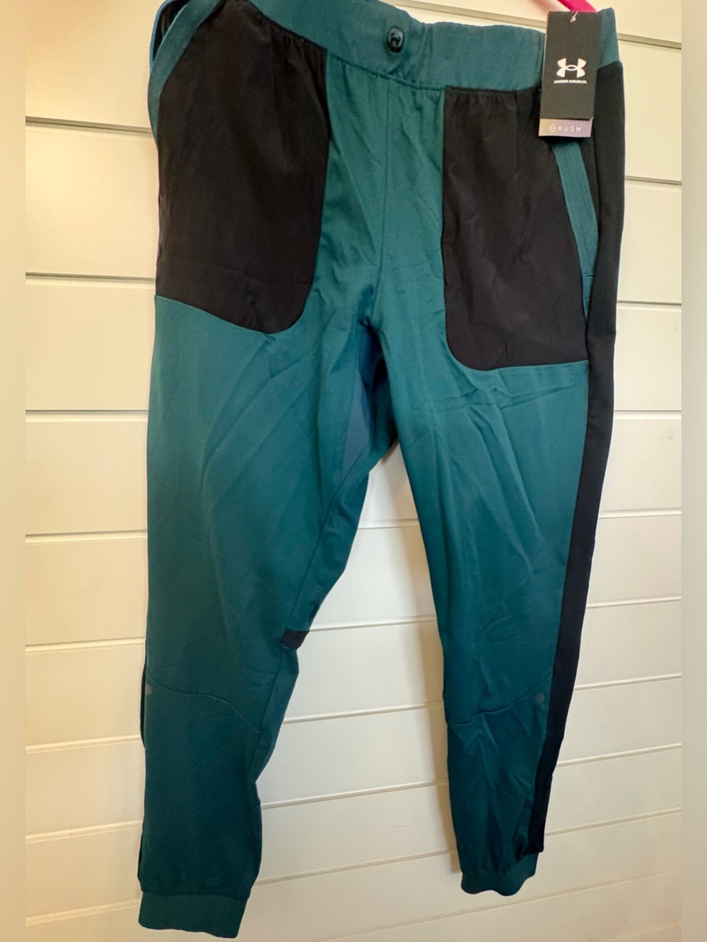 Under Armour Teal and Black Men’s Jogger Sweatpants